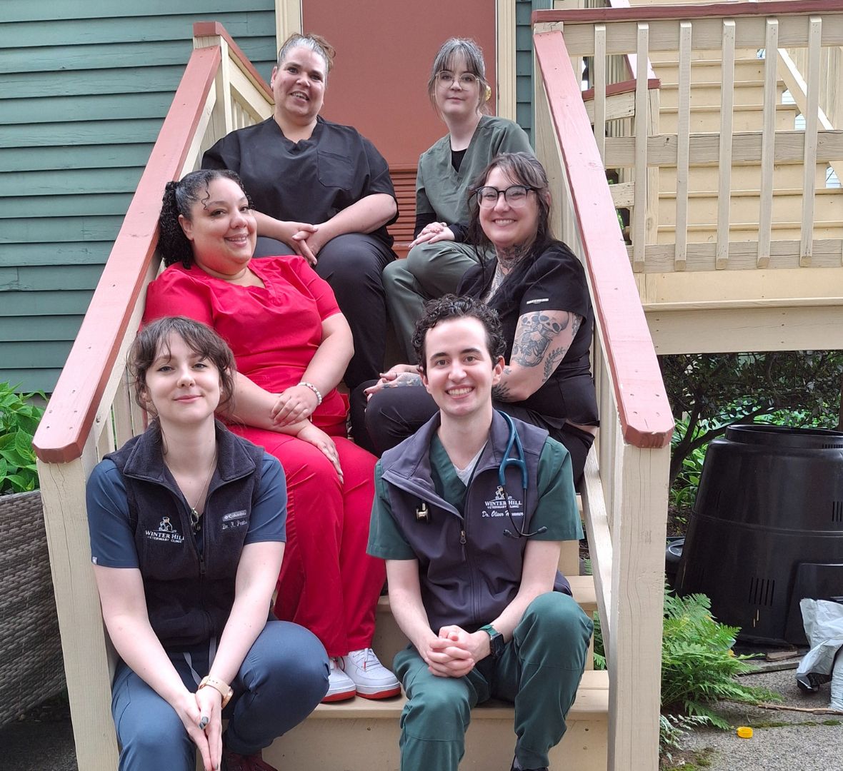 Winter Hill Veterinary Clinic team